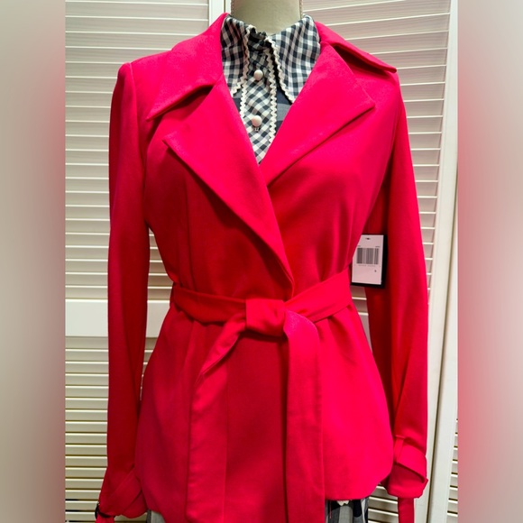 G.E.T Jackets & Blazers - G.E.T. Hot Pink Blazer  Size Small